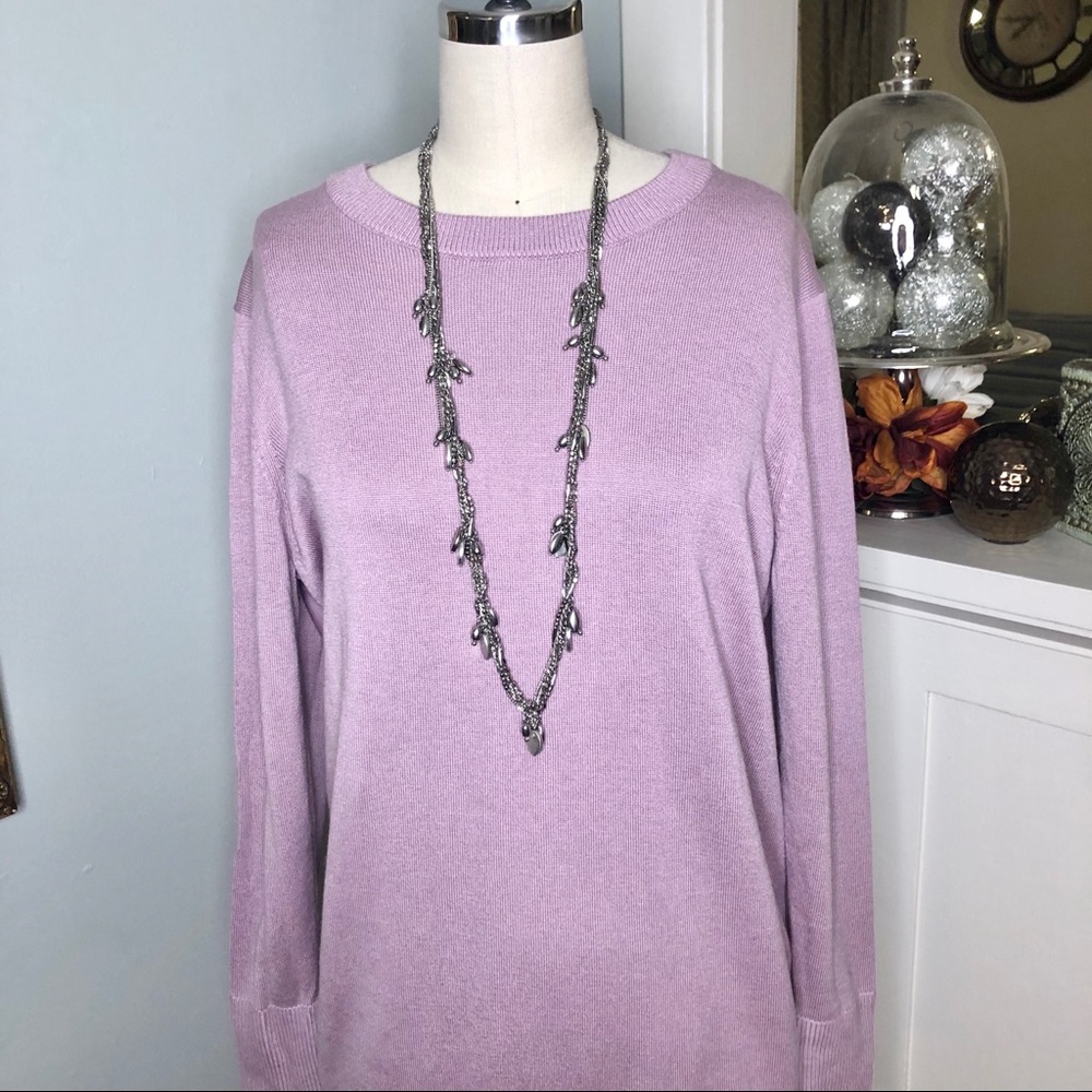 Lululemon Purple Still At Ease Sweater Pullover - Picture 3 of 7